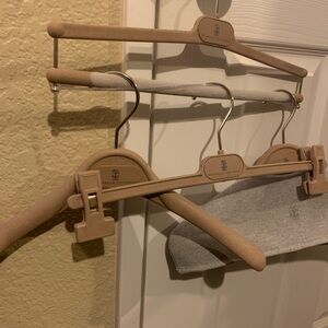 Brunello Cucinelli Tan and Gray Hangers Set